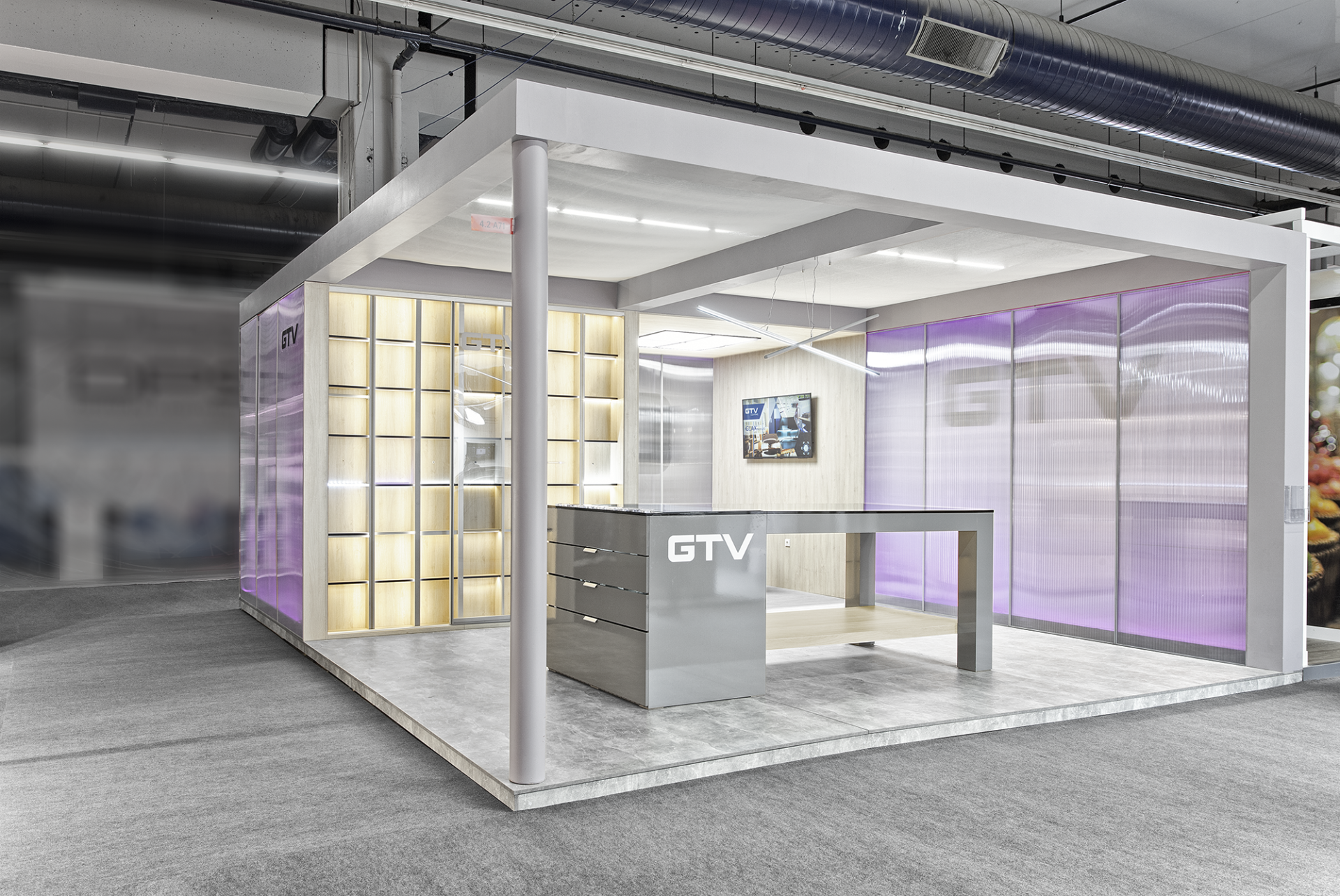 Stoisko GTV Targi Light & Building, Frankfurt nad Menem, 2018.