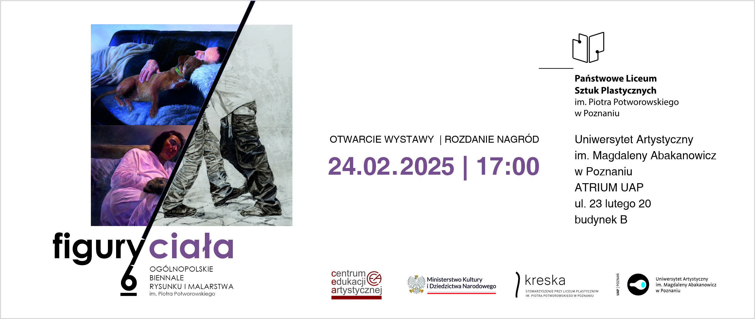 FIGURY CIAŁA 6 | Ogólnopolskie Biennale Rysunku i Malarstwa im. Piotra Potworowskiego w Poznaniu