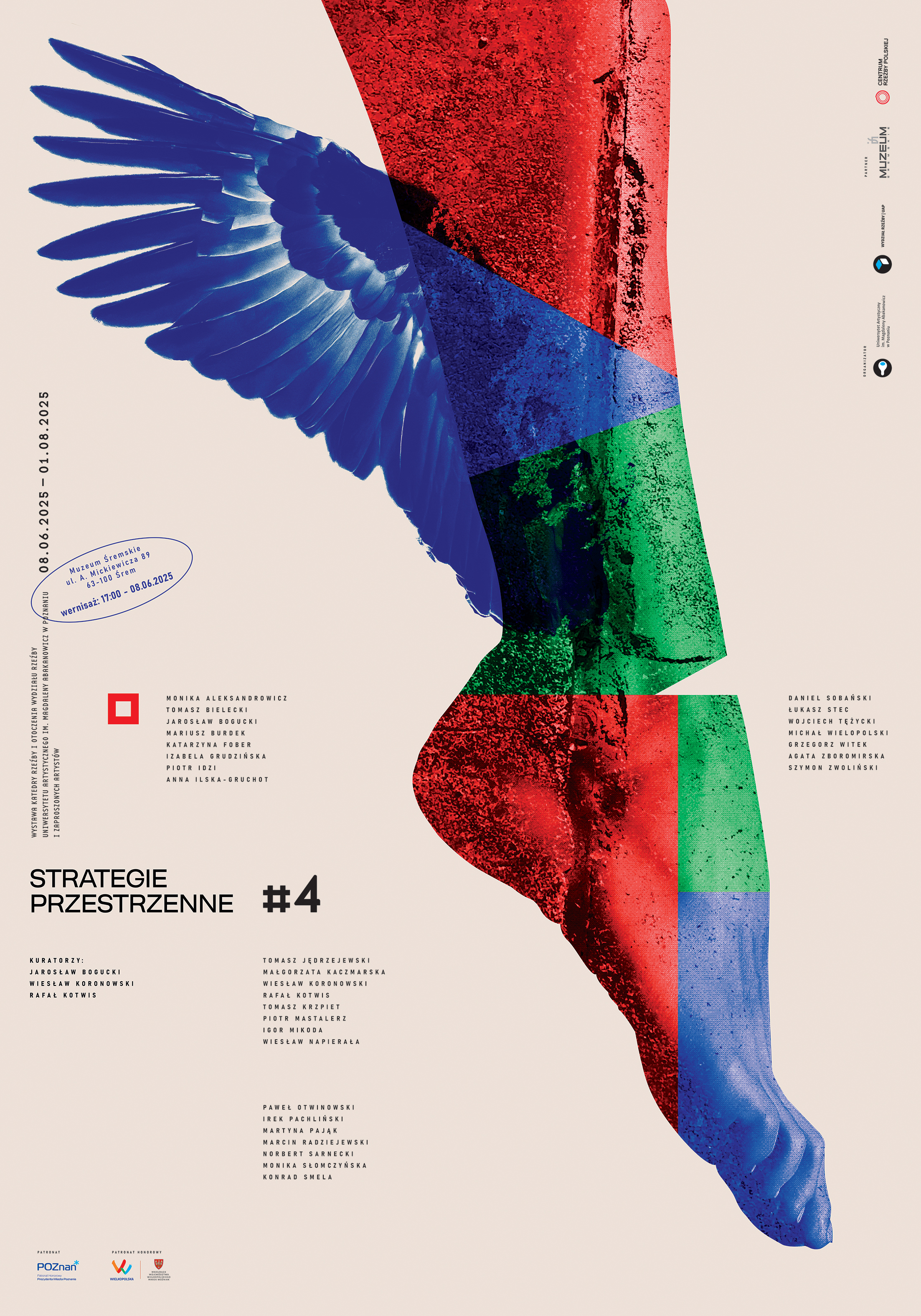 STRATEGIE PRZESTRZENNE | Cykl Wystaw Katedry Rzeźby i Otoczenia Wydziału Rzeźby UAP