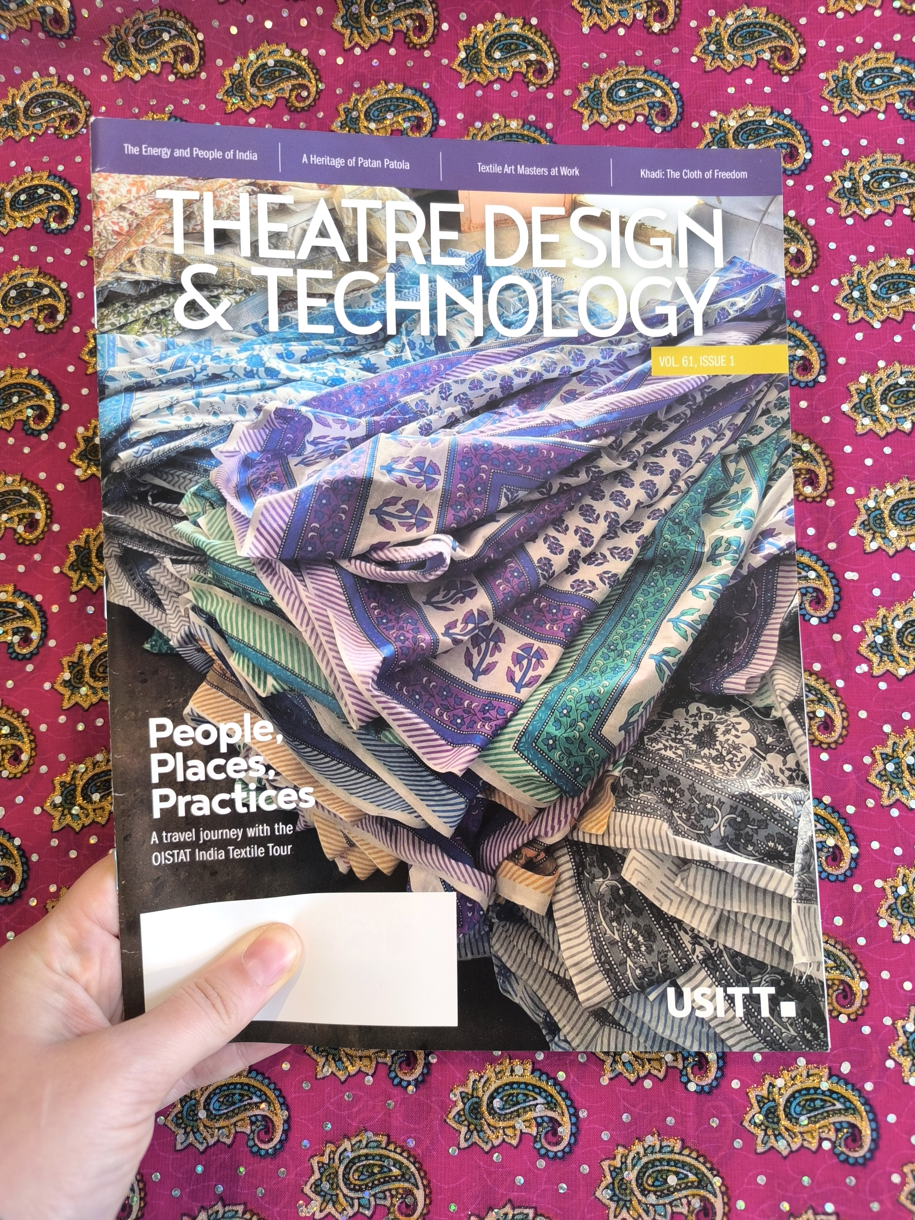 Publikacja Doroty Kuźniarskiej na łamach prestiżowego magazynu Theatre Design & Technology