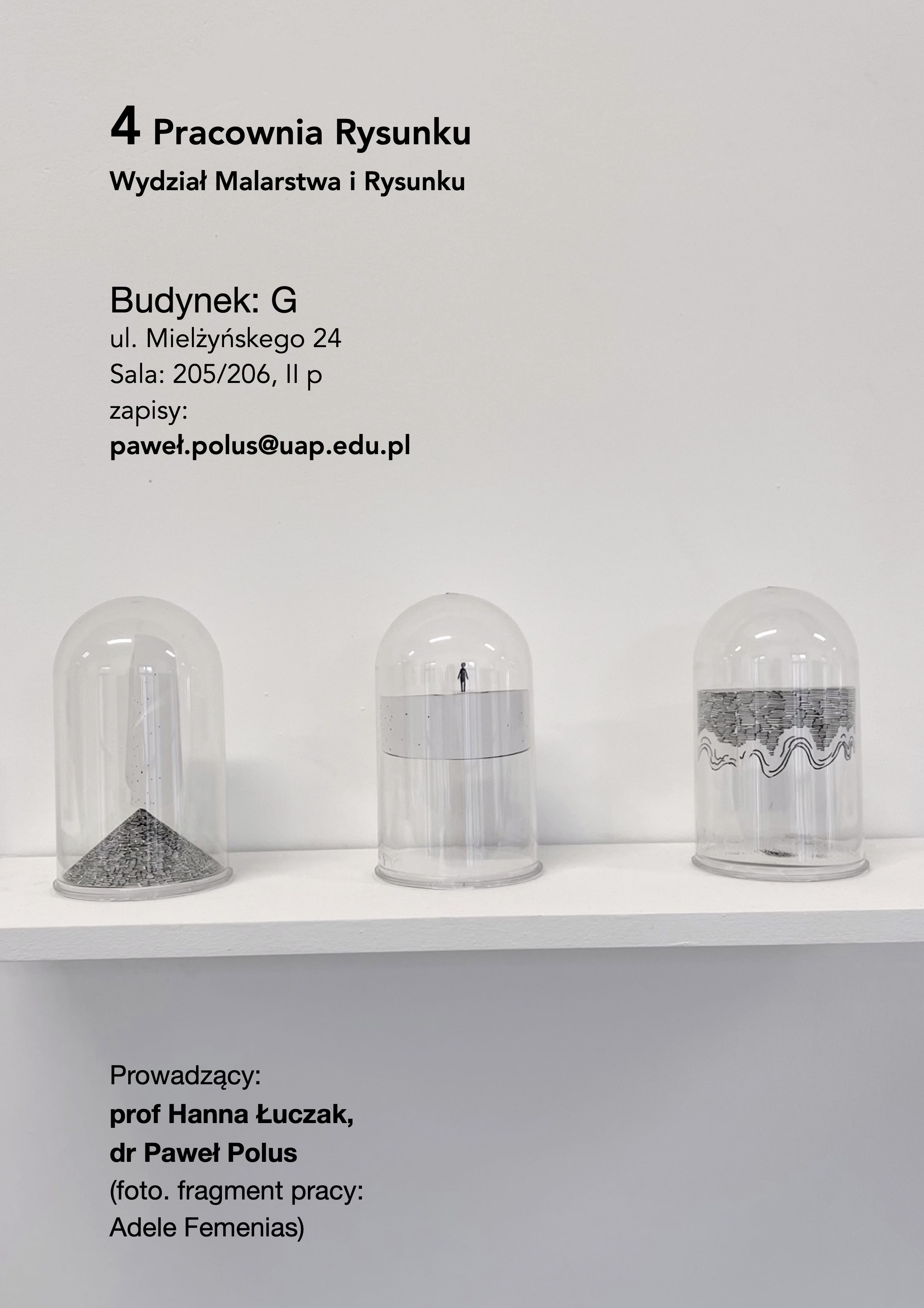 Spotkanie organizacyjne wszystkich osób studiujących IV Pracowni Rysunku