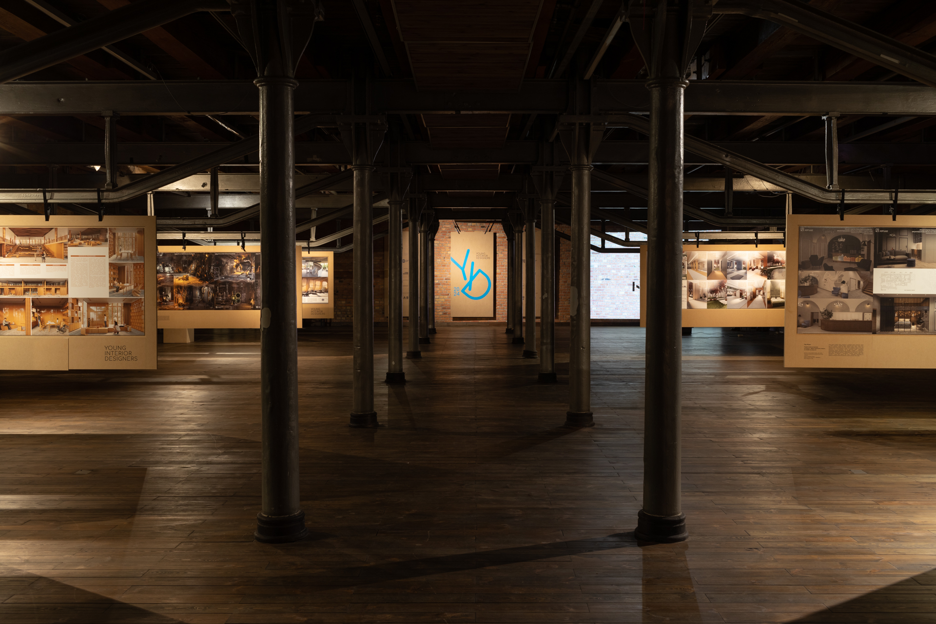 widok wystawy YID 2024 w Słodowni