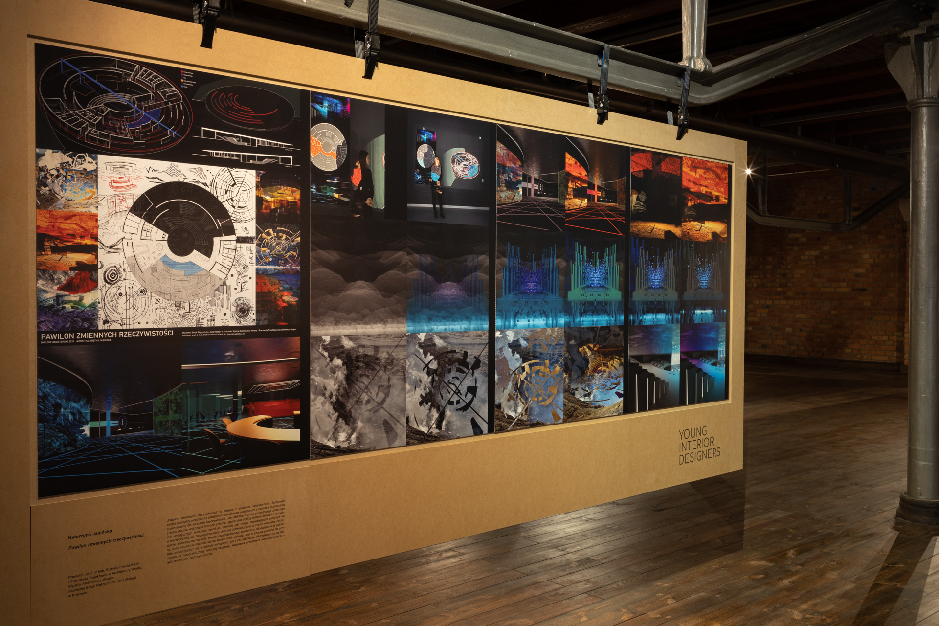 widok wystawy YID 2024 w Słodowni