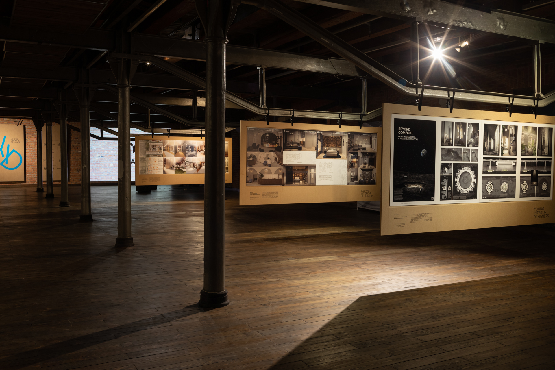 widok wystawy YID 2024 w Słodowni