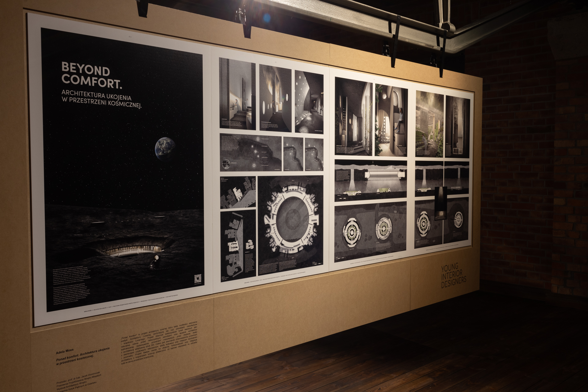 widok wystawy YID 2024 w Słodowni