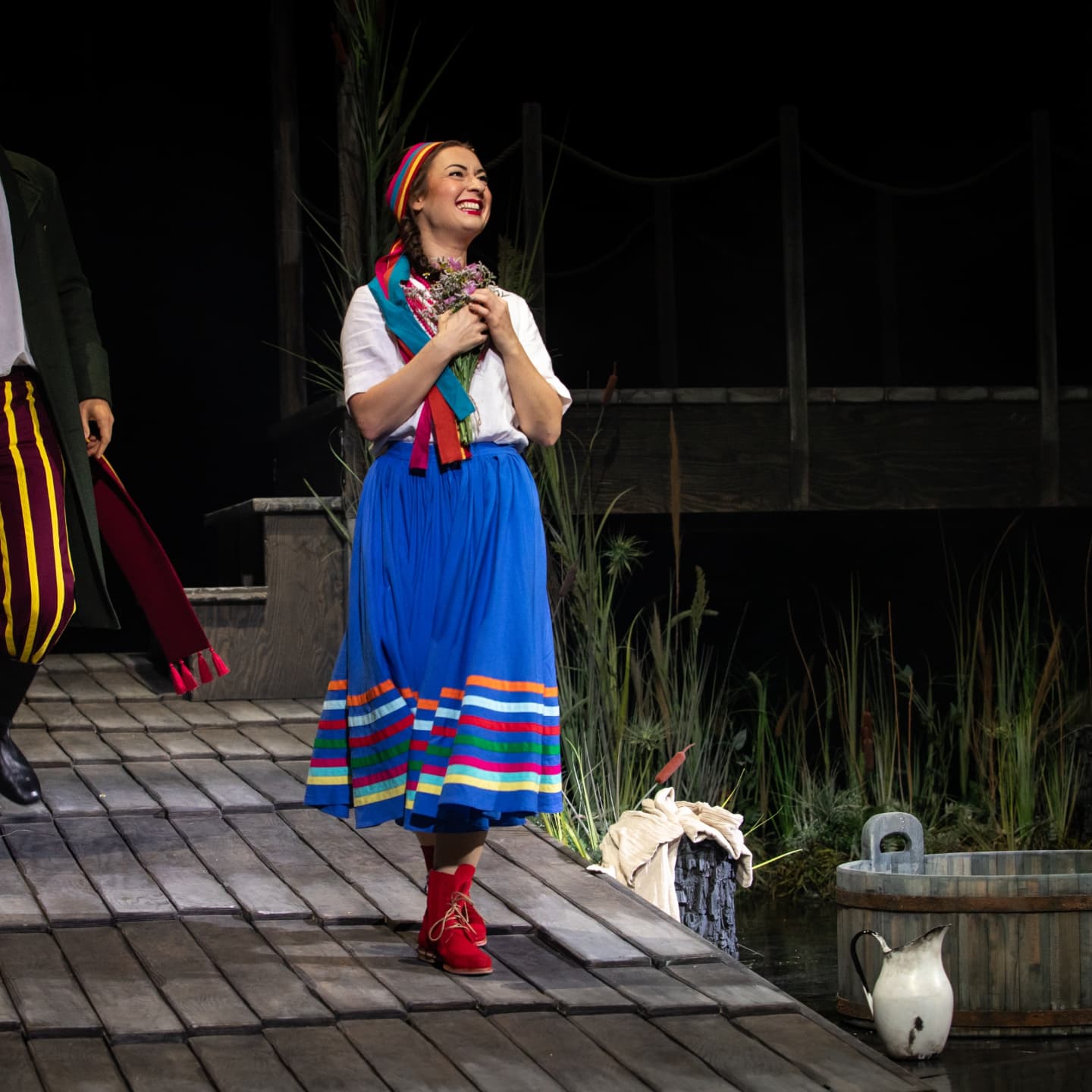 K. Grzeszczuk ,,FLIS” / projekty kostiumów i scenografii do spektaklu operowego Teatru Wielkiego w Poznaniu (reżyseria: Barbara Poll, kierownictwo muzyczne: Rafał Kłoczko )/ miejsce premiery: Teatr Polski w Poznaniu (otwarcie sezonu 2024/25 i II Festiwalu Moniuszki), Poznań