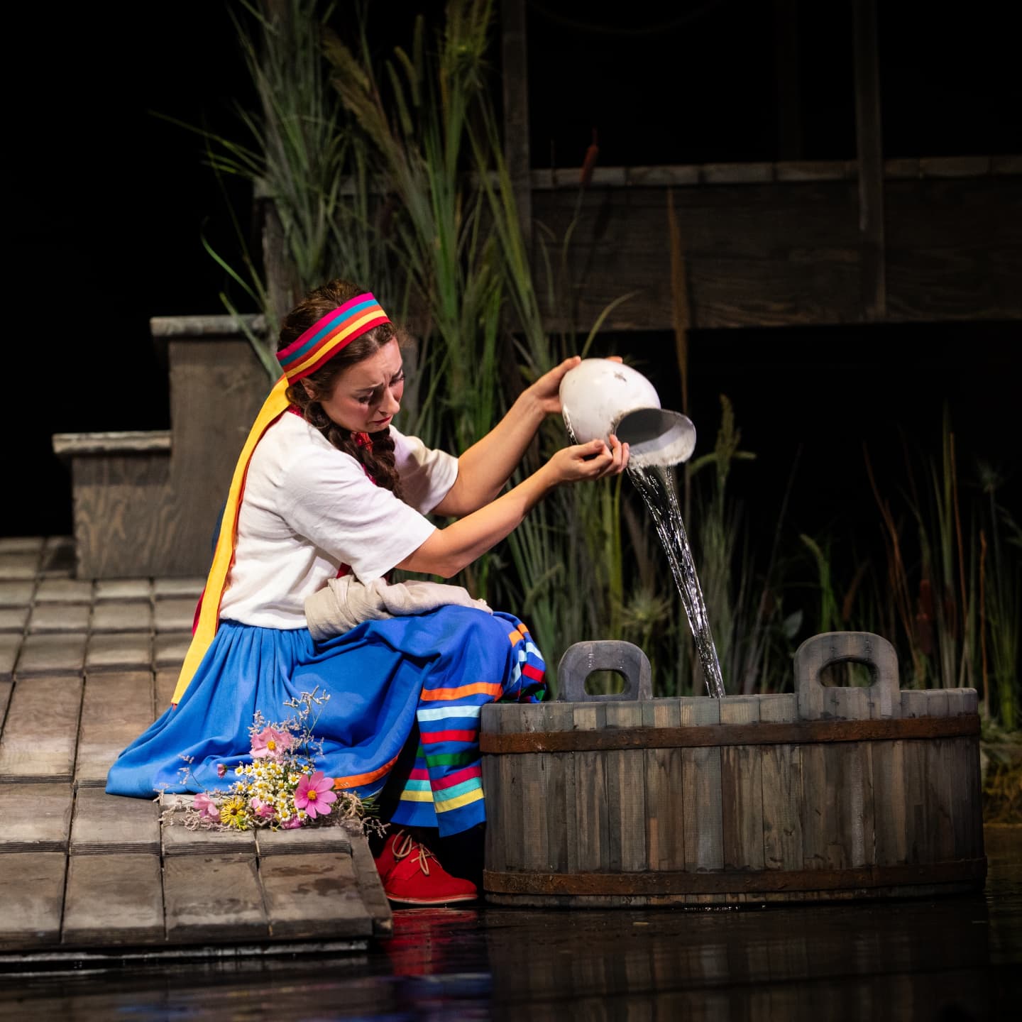 K. Grzeszczuk ,,FLIS” / projekty kostiumów i scenografii do spektaklu operowego Teatru Wielkiego w Poznaniu (reżyseria: Barbara Poll, kierownictwo muzyczne: Rafał Kłoczko )/ miejsce premiery: Teatr Polski w Poznaniu (otwarcie sezonu 2024/25 i II Festiwalu Moniuszki), Poznań