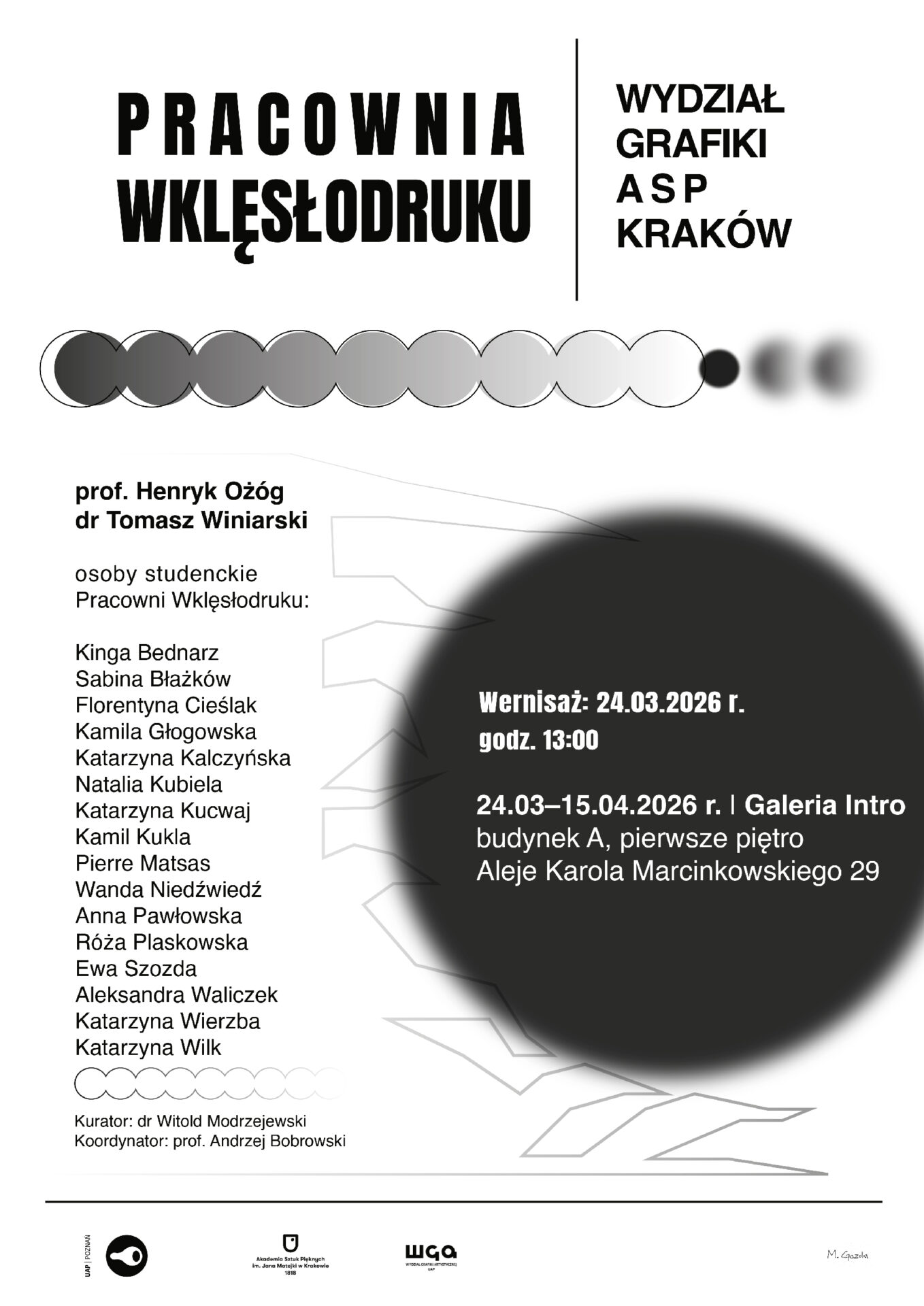 Pracownia Wklęsłodruku | Wydział Grafiki ASP Kraków