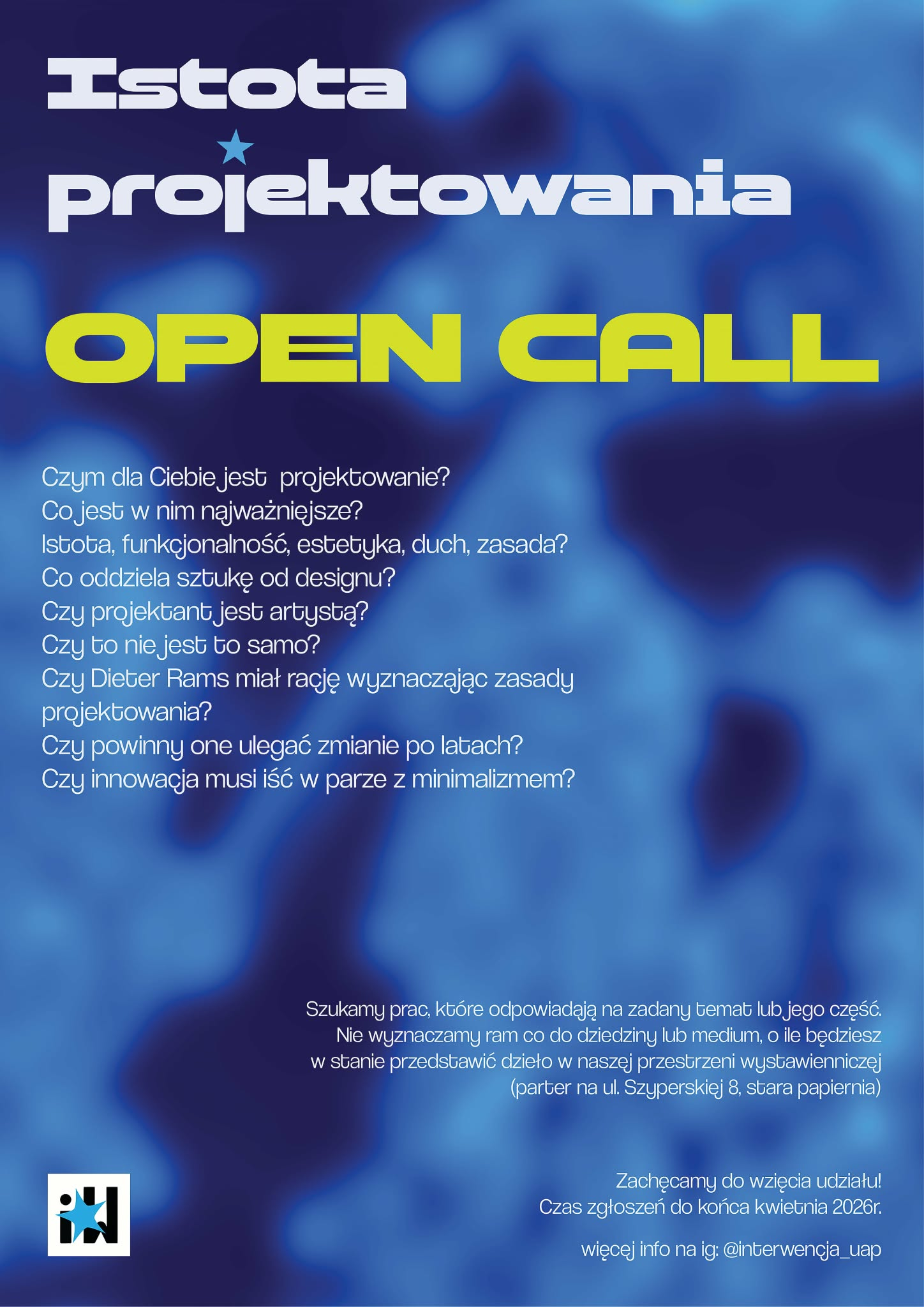 Istota projektowania | OPEN CALL