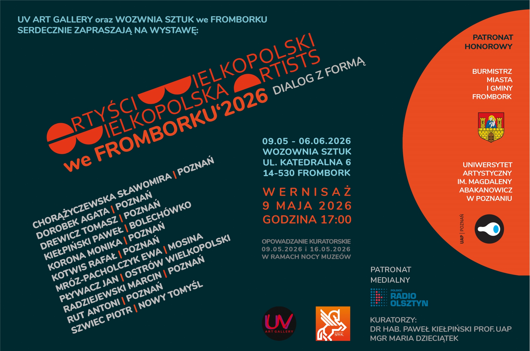ARTYŚCI WIELKOPOLSKI | WIELKOPOLSKA ARTISTS we FROMBORKU’2026