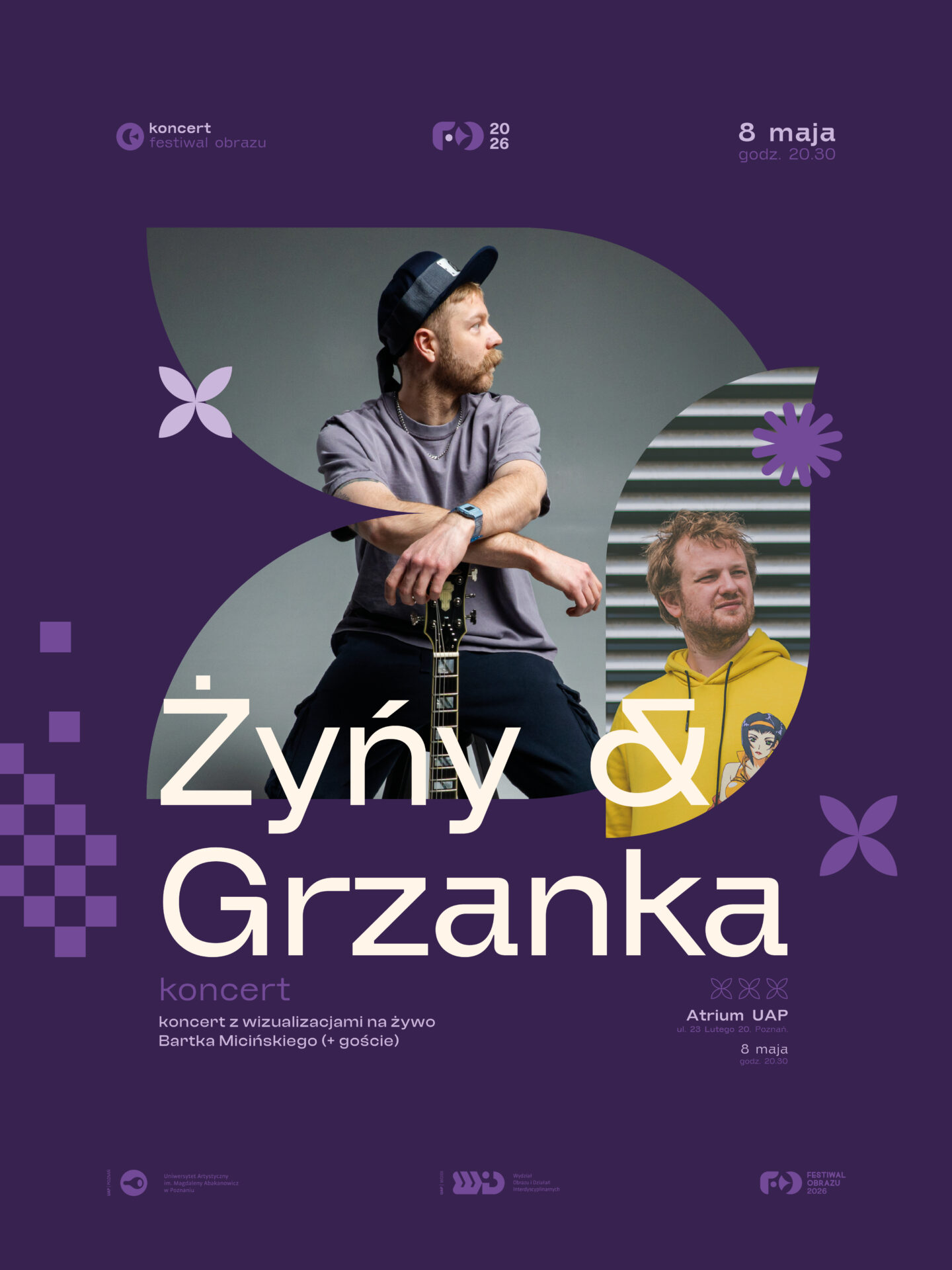 ŻYŃY & GRZANKA – koncert z wizualizacjami na żywo | Festiwal Obrazu 2026