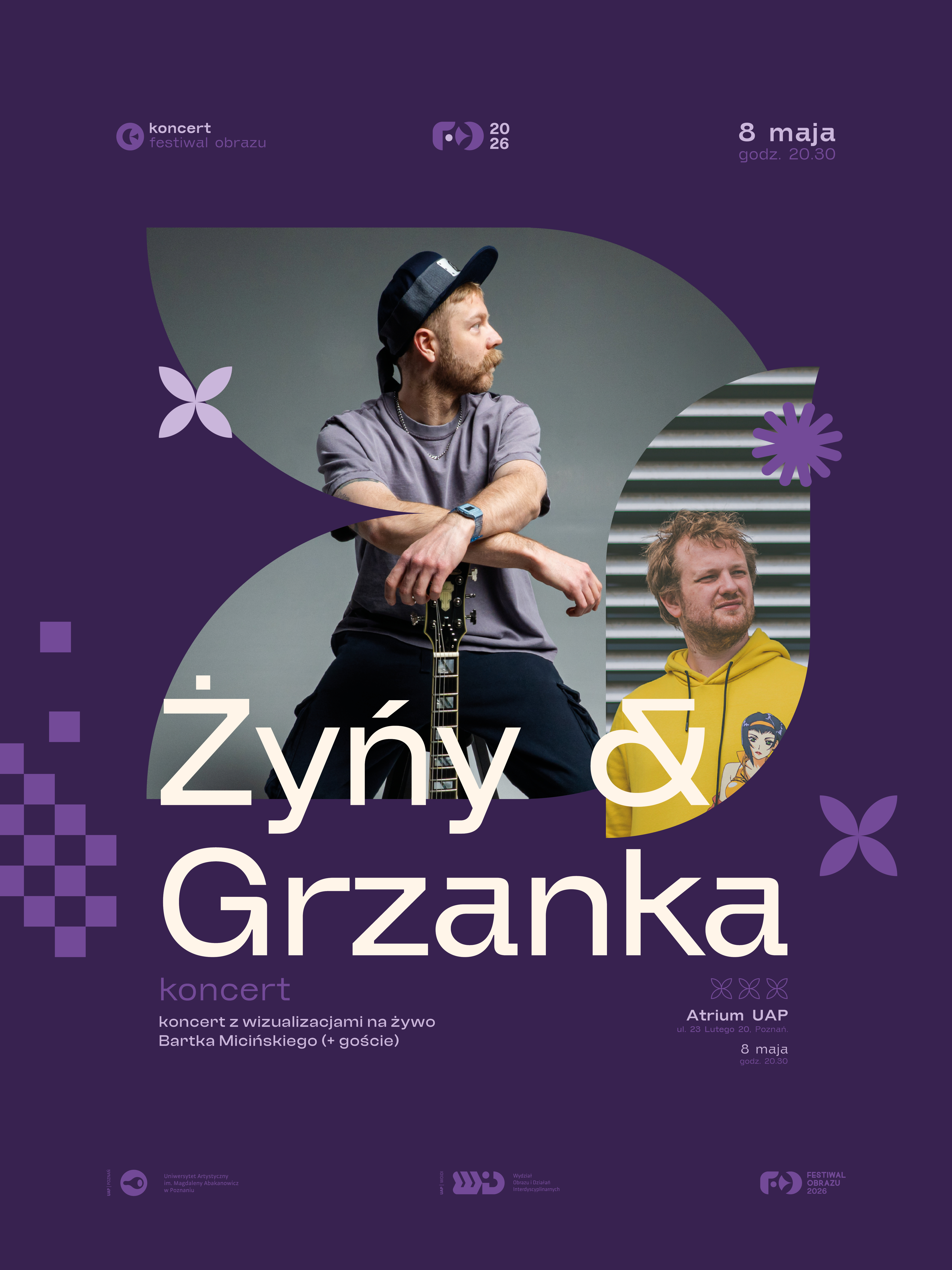 ŻYŃY & GRZANKA – koncert z wizualizacjami na żywo | Festiwal Obrazu 2026