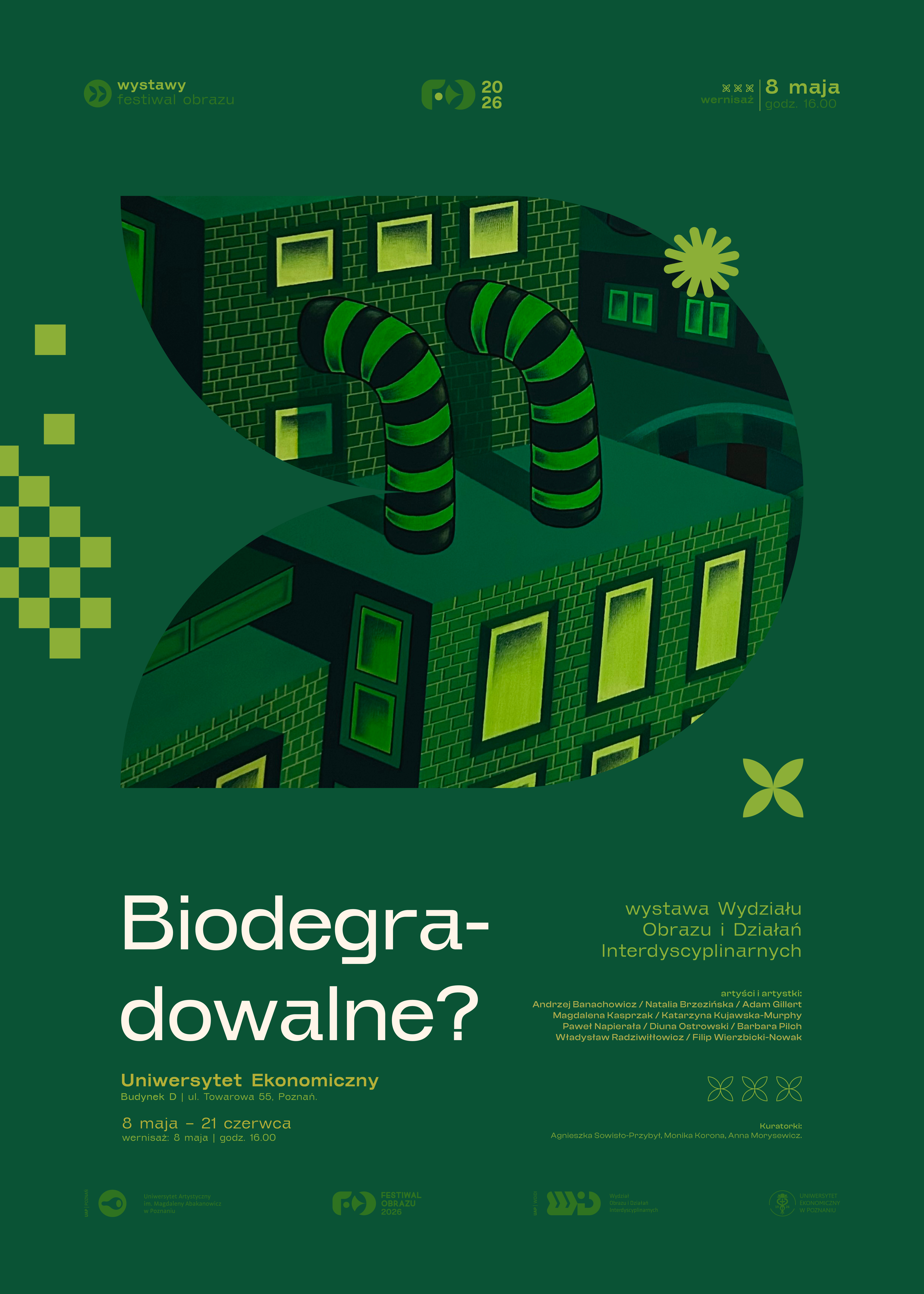 Biodegradowalne? – wystawa zbiorowa dydaktyków i dydaktyczek WOiDI UAP | Festiwal Obrazu 2026