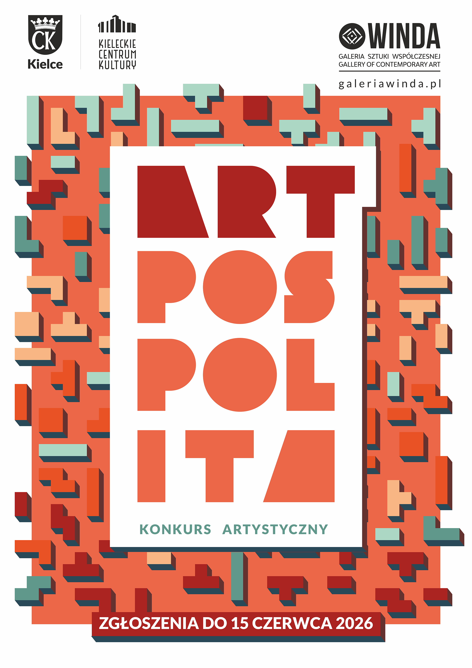 ARTPOSPOLITA – zaproszenie do udziału w konkursie / Galeria Sztuki Współczesnej WINDA i Kieleckie Centrum Kultury