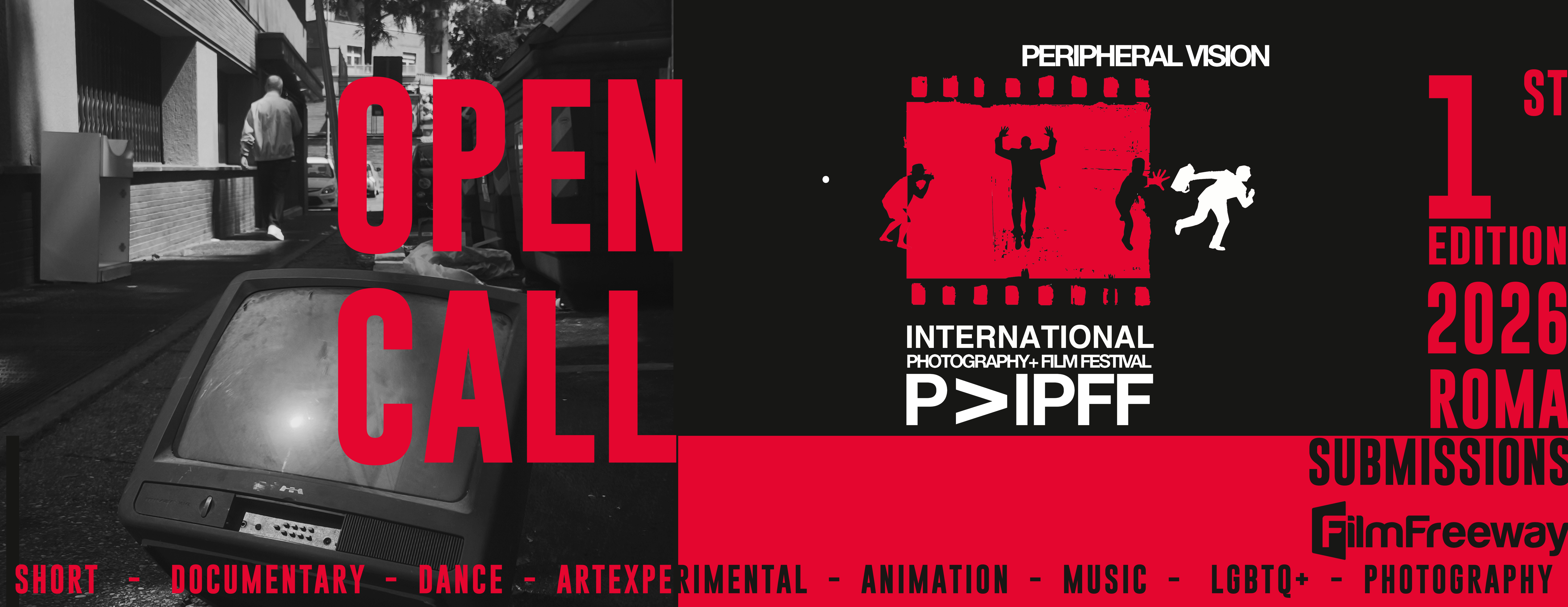 Pierwsza edycja PERIPHERAL VISION INTERNATIONAL PHOTOGRAPHY + FILM FESTIVAL // P>IPFF