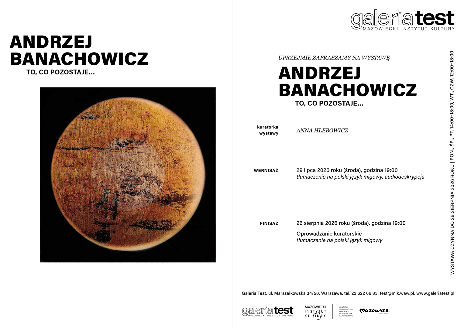 To, co pozostaje… | Andrzej Banachowicz