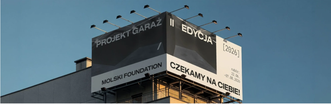 Zgłoś się do konkursu „Projekt Garaż” organizowanego przez MOLSKI FOUNDATION!