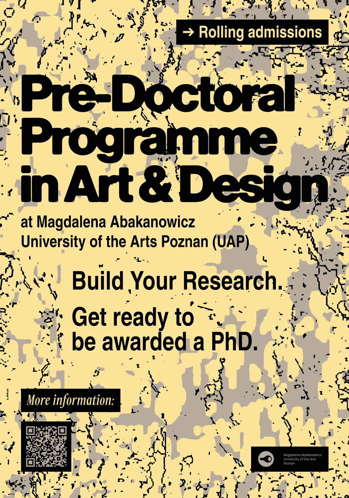 Pre-Doctoral Programme in Art and Design