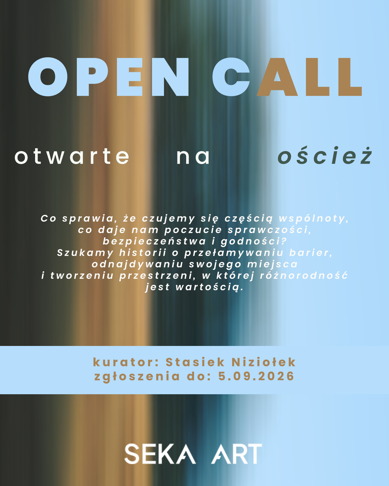 Open call do wystawy „Otwarte na oścież”